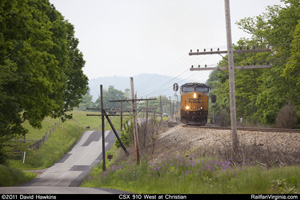 CSX 910 West at Christian